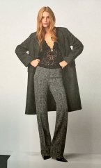 ZARIA - elegantní dámské kalhoty v prodloužené délce L34