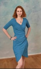 Šaty Justýna 21DH011NEFRIT