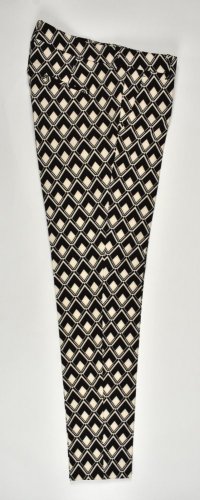 TWIGY kalhoty s geometrickým vzorem L34