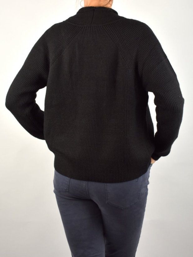 Krátký dámský kardigan PELIN Black