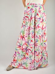 Letní maxi sukně ULRIKE - barevné listy