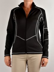 Dámská sportovní prodloužená mikina VEGA černá