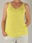 Dámský top z jemného úpletu - Pastel Yellow - Velikost: EU46