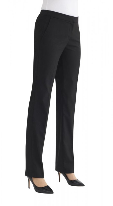 Dámské kalhoty REIMS Tailored Fit L36 - černé - Velikost: EU46