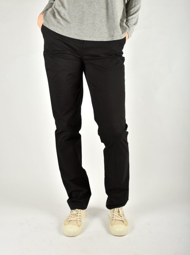 Dámské Chinos kalhoty LIBERTY Slim Fit L36 - černé