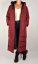 Oboustranný zimní kabát PICOLIEN Oxblood Red