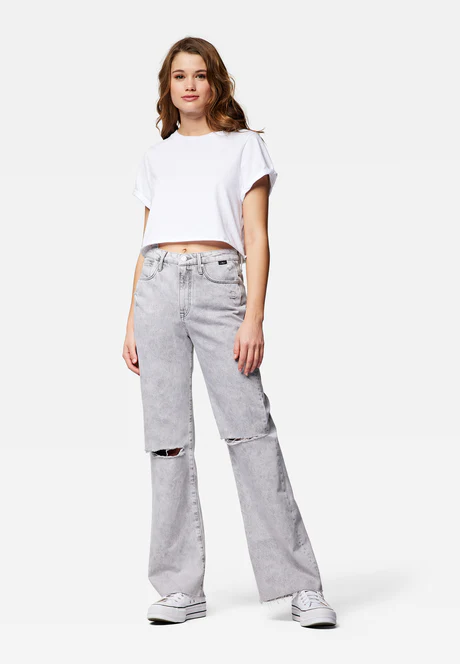VICTORIA Light Grey Denim