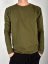 Pyžamové nebo domácí triko s dlouhým rukávem KAMIL - khaki
