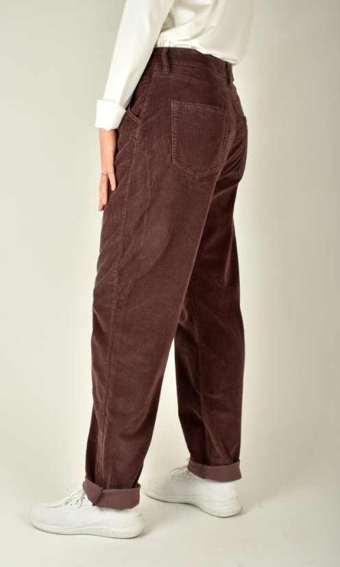 LAURA Sparrow Corduroy  L33 manšestrové bordo