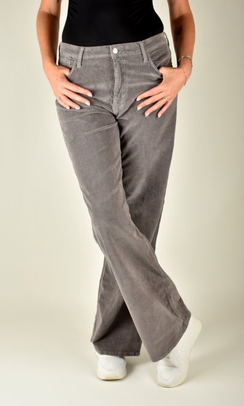 MALIBU Volcanic Glass CORDUROY - manšestrové šedé L34