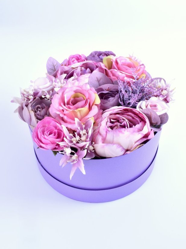 Květinová krabička "Sváteční pohlazení"