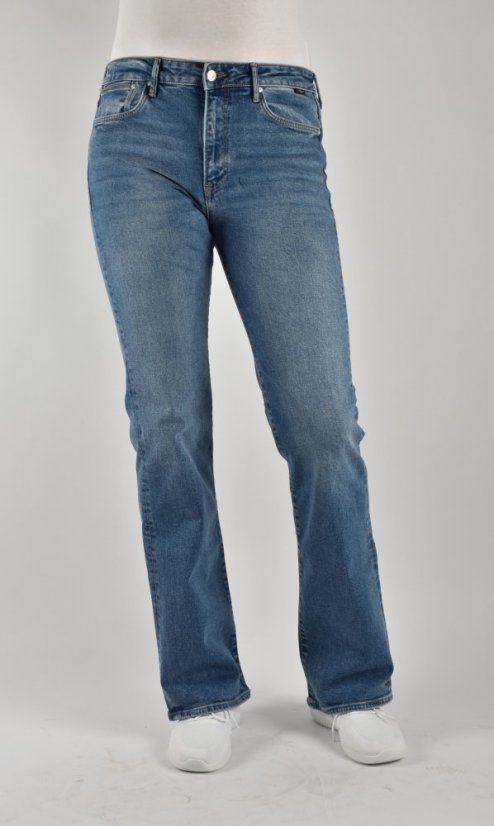 MARIA Mid Indigo 90´S L38 - Velikost: W32