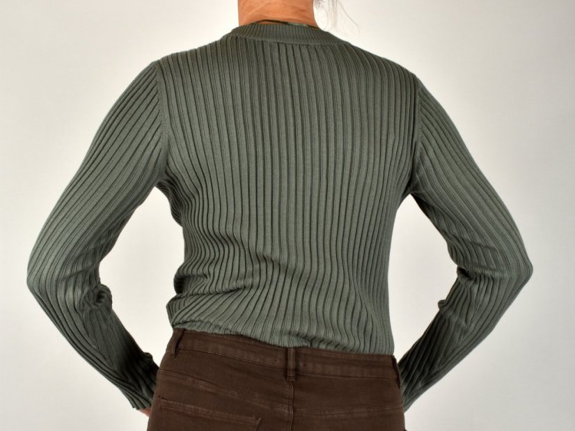 Dámský svetřík PIETERKE Dark Turquoise - Velikost: EU46