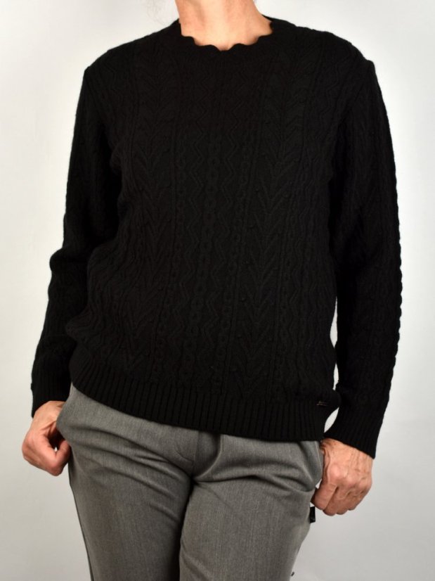 Dámský svetr KALISTA Black - Velikost: EU46