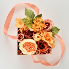 Květinová krabička "Mandarinková lahoda"